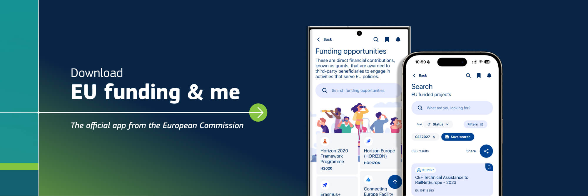 La Comisión Europea lanza la app “EU funding & me”